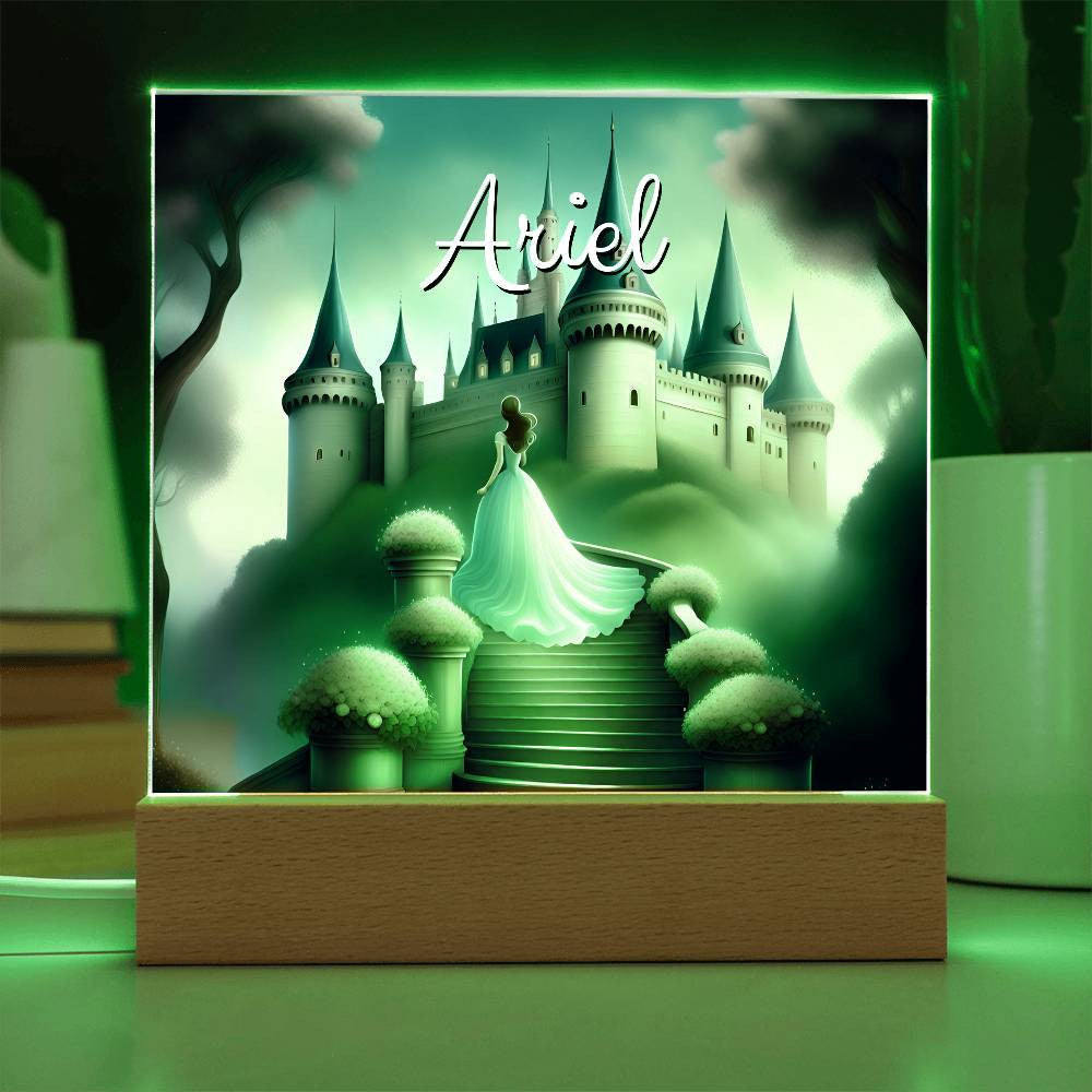 Princess Castle Personalized Night Light