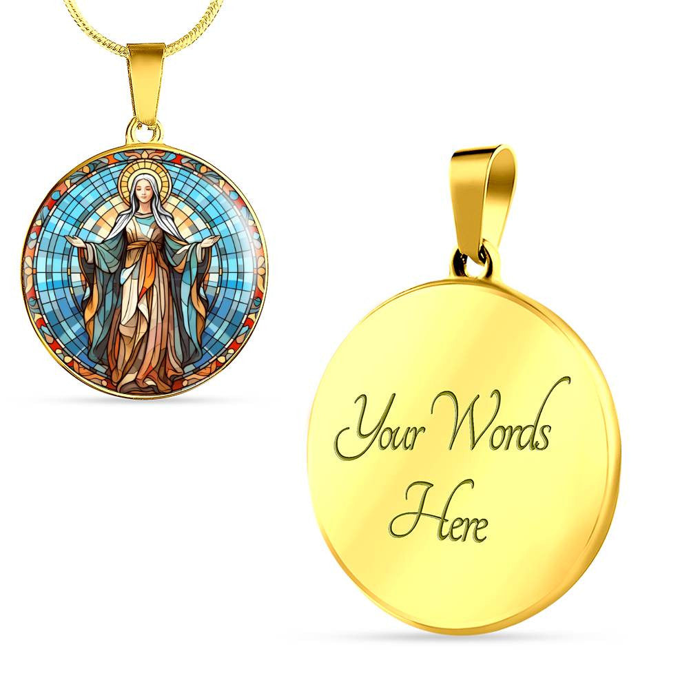 Personalized Traditional Catholic Necklace