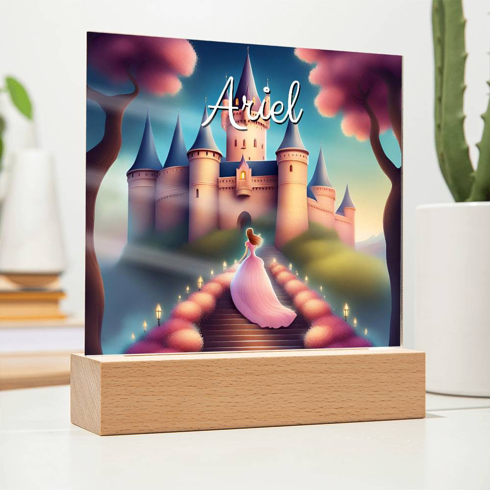 Personalized Princess Castle Night Light