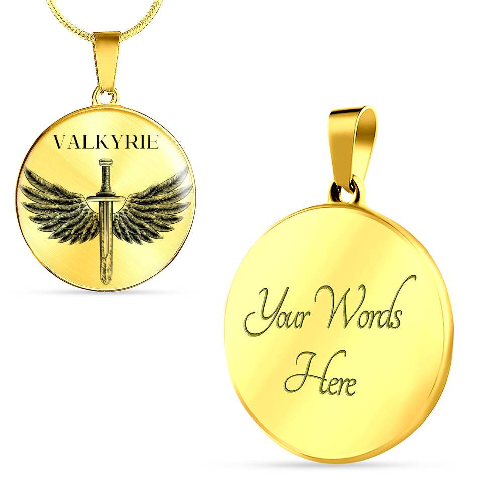 Personalized Acotar Valkyrie Necklace