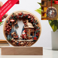 Christmas Gnome Plaque and Ornament