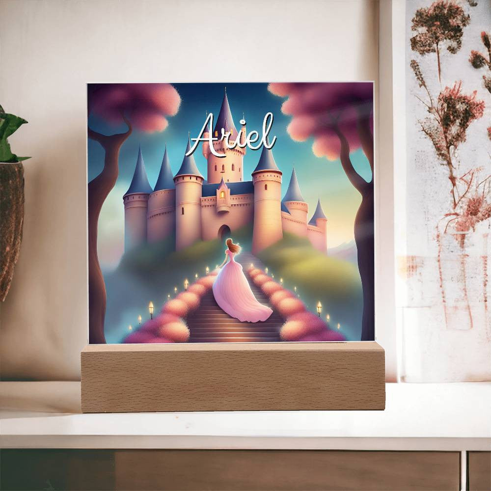 Personalized Princess Castle Night Light