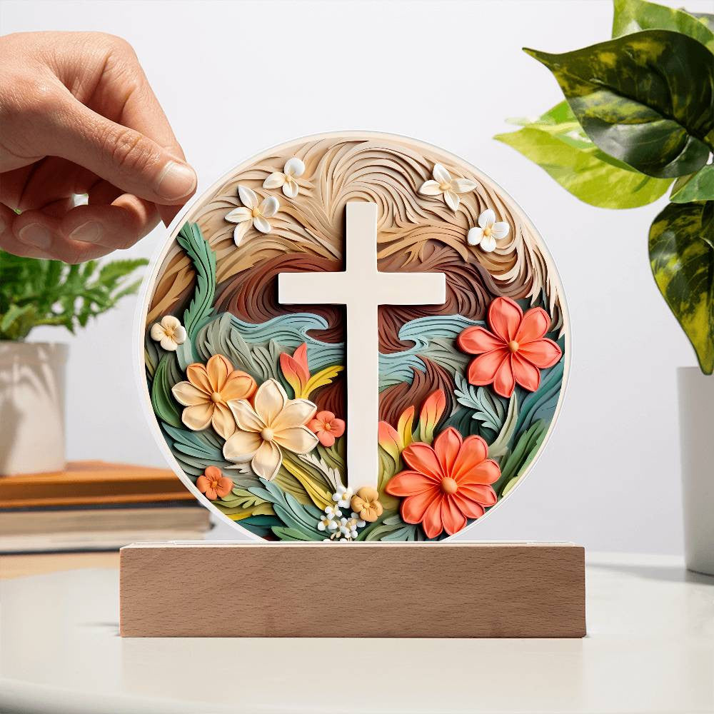 He is Risen Acrylic Plaque