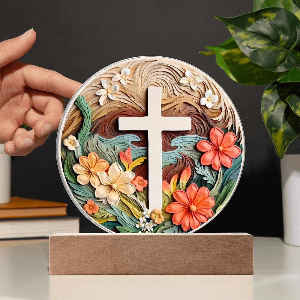 He is Risen Acrylic Plaque