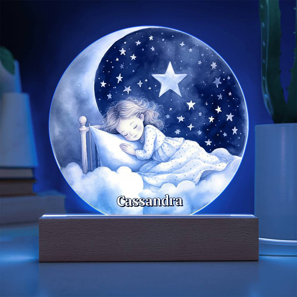 Personalized Baby Night Light