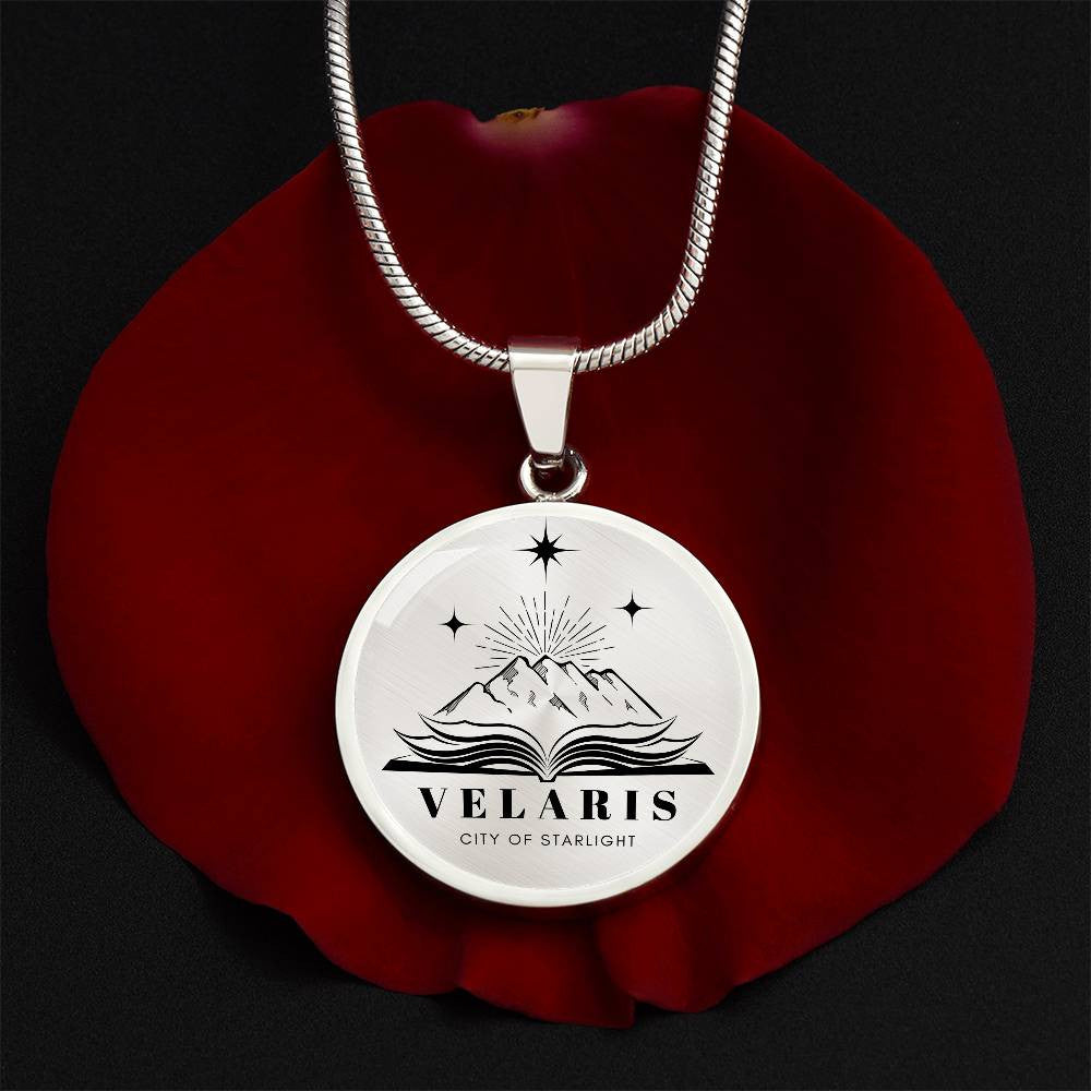 Personalized Acotar Velaris City Of Starlight Necklace