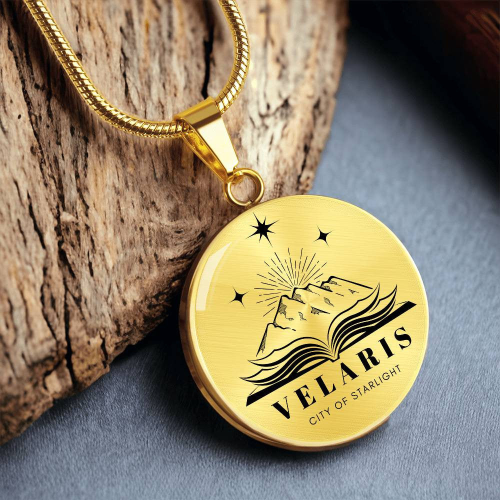 Personalized Acotar Velaris City Of Starlight Necklace