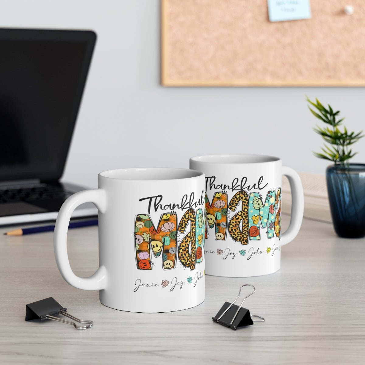 Thankful Mama Ceramic Mug and Hoodie