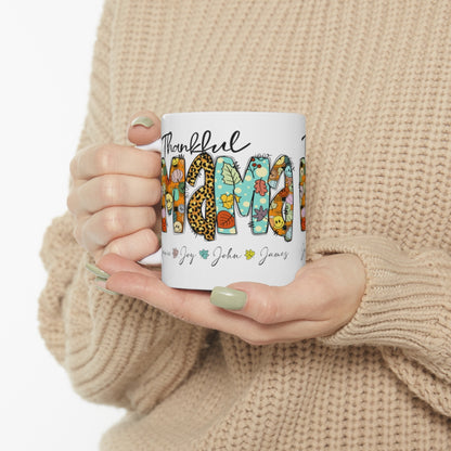 Thankful Mama Ceramic Mug and Hoodie