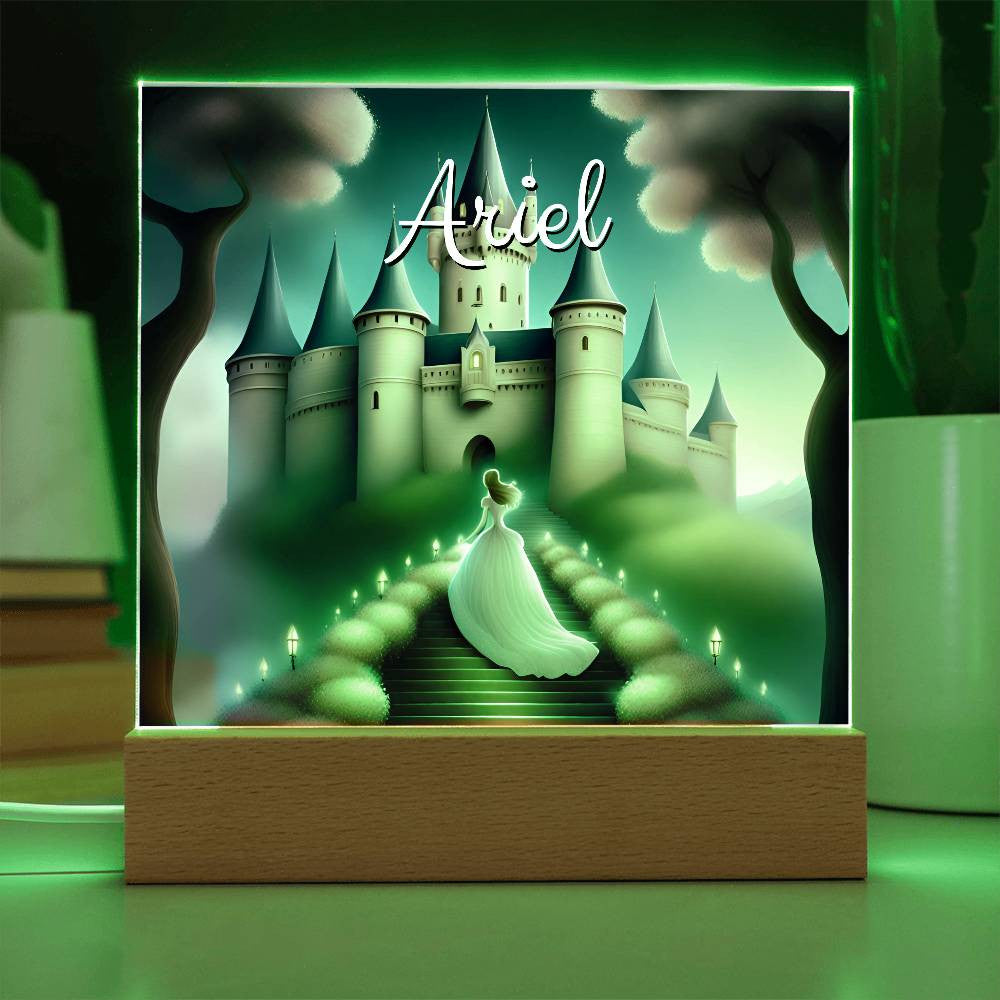 Personalized Princess Castle Night Light