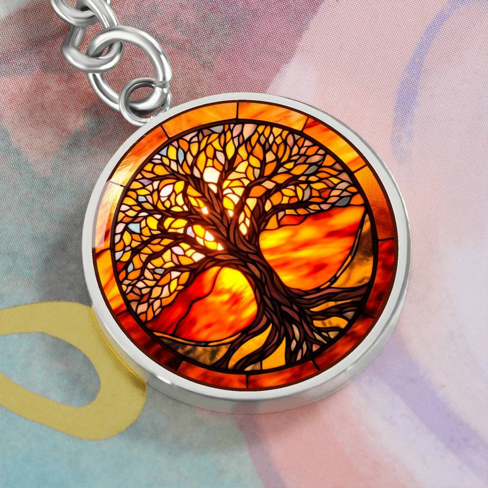 Tree of Life Pendant Keychain