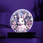 Personalized 3D Look Baby First Easter Night Light Plug In