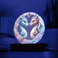 Personalized Loving Dragons Plaque