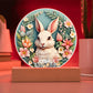 Personalized 3D Look Baby First Easter Night Light Plug In