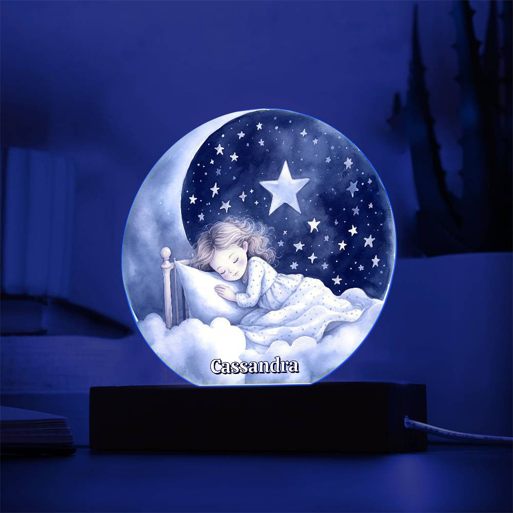 Personalized Baby Night Light