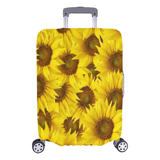 Sunflower Luggage Cover ( Large )
