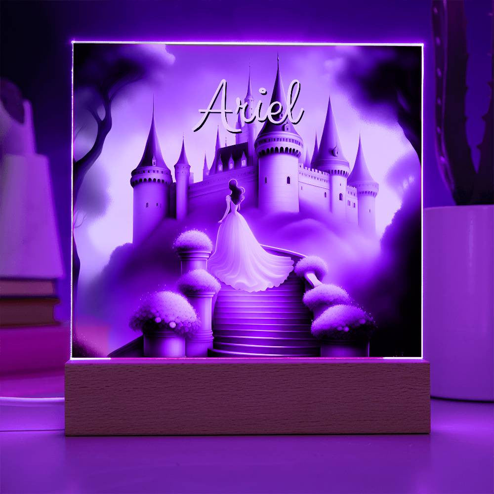 Princess Castle Personalized Night Light