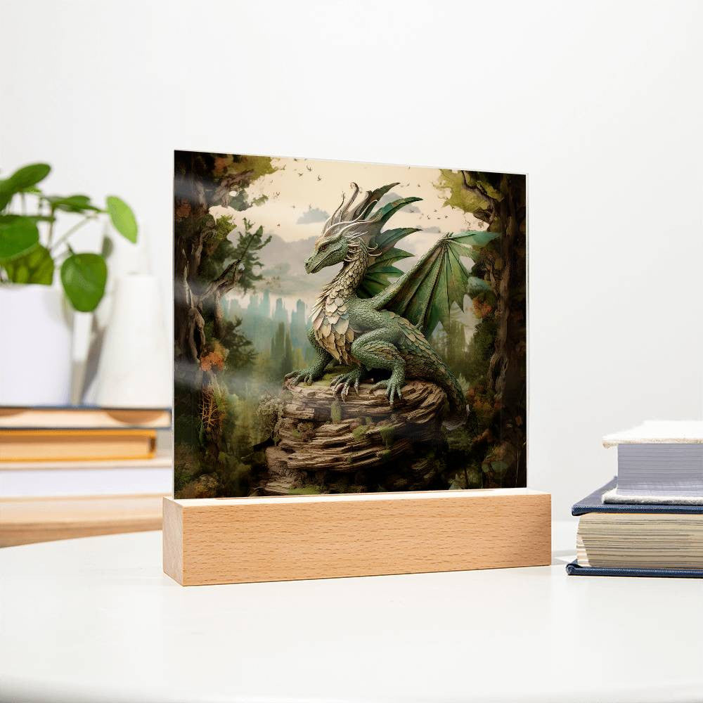 Mythical Dragon Plaque