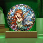 Fairy Stained Glass Style Custom Night Light