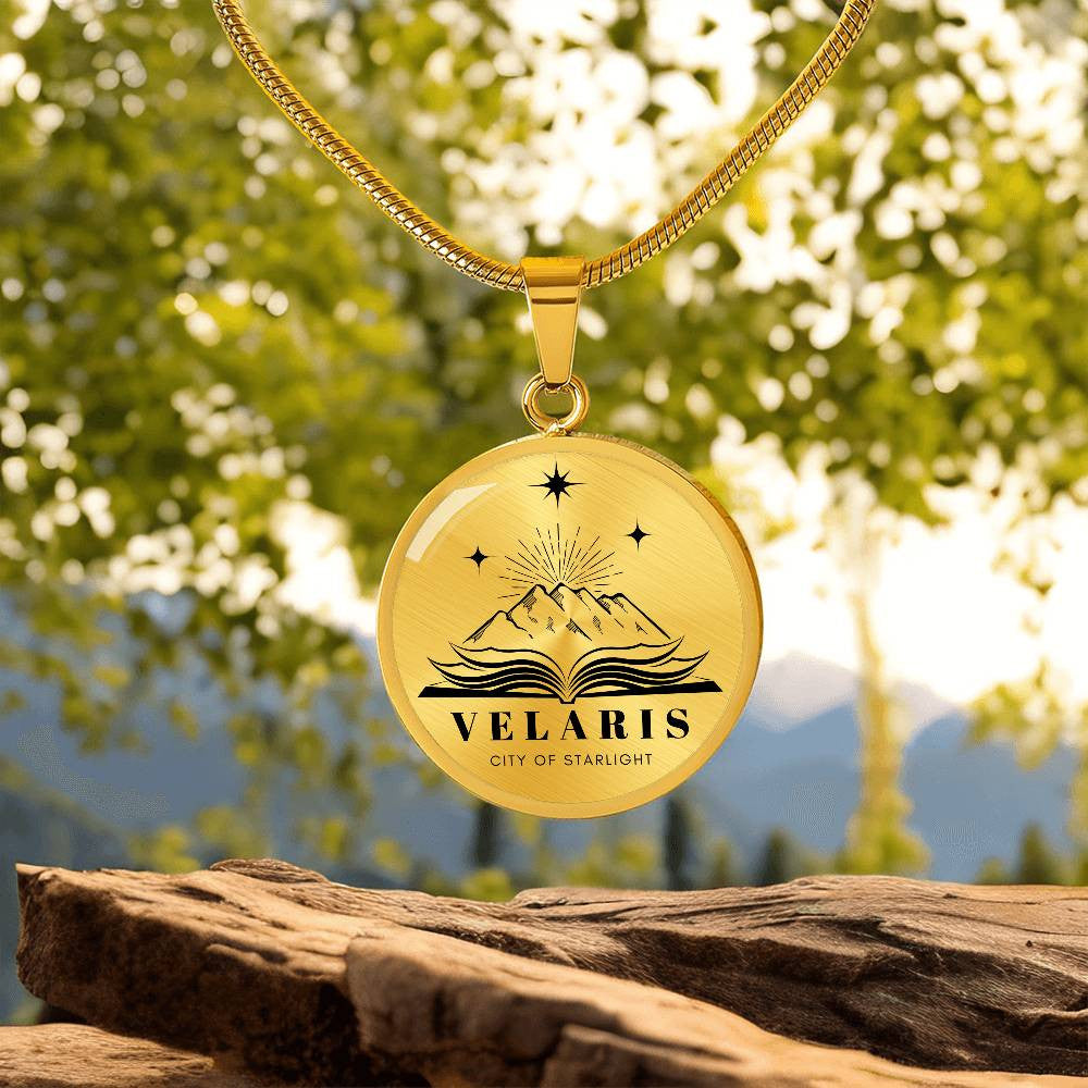 Personalized Acotar Velaris City Of Starlight Necklace