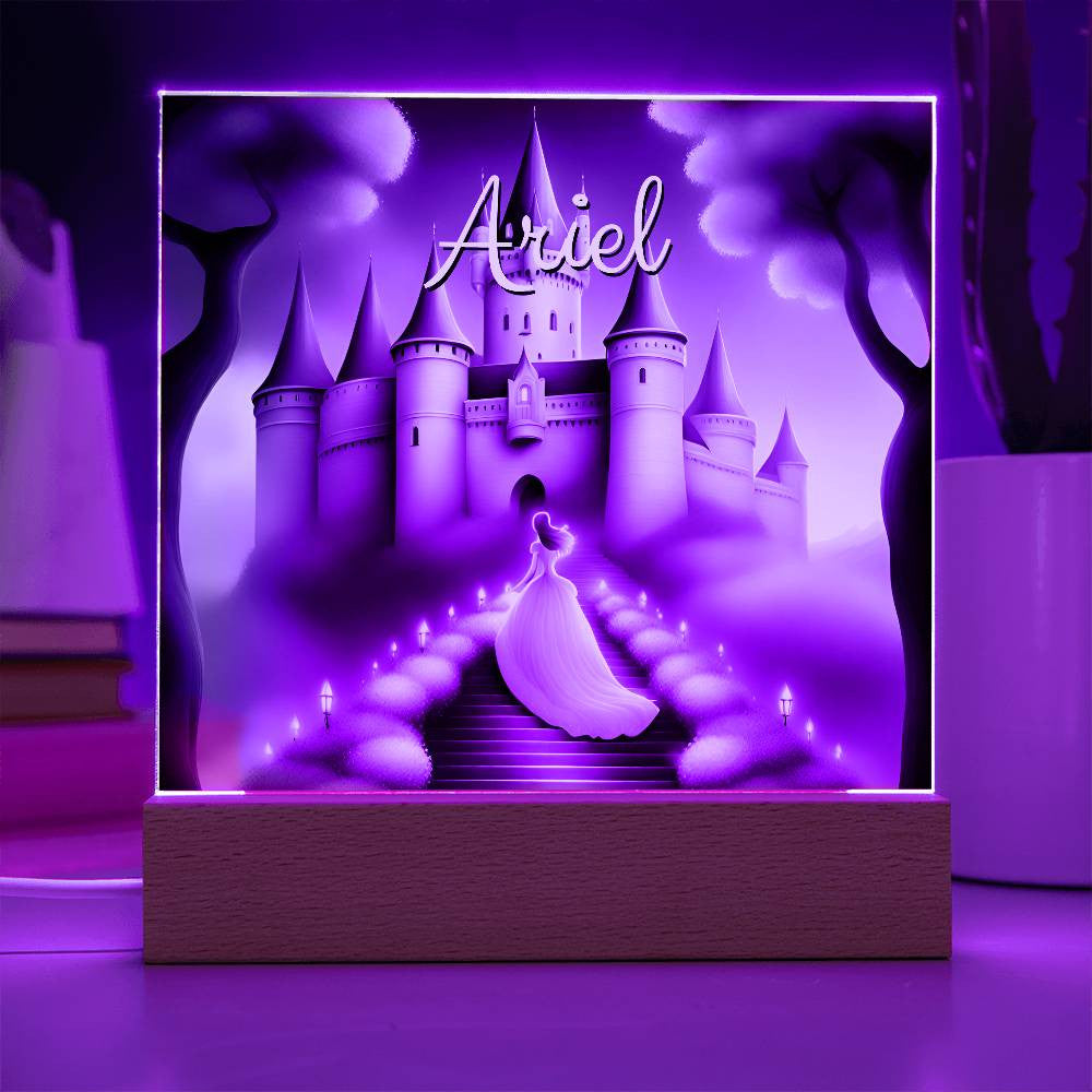 Personalized Princess Castle Night Light