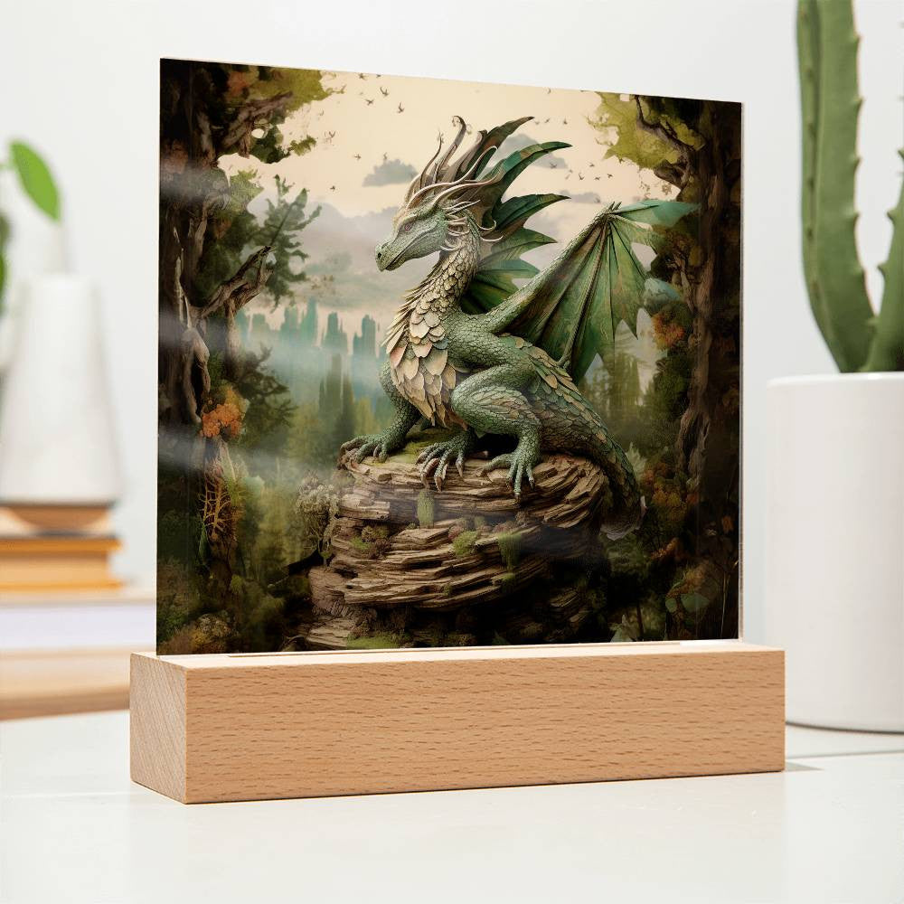 Mythical Dragon Plaque