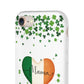 Shamrock Ireland Flag Heart Mama Phone Case- Samsung s10 - s23 Ultra, iPhone 7 - 14 Pro Max
