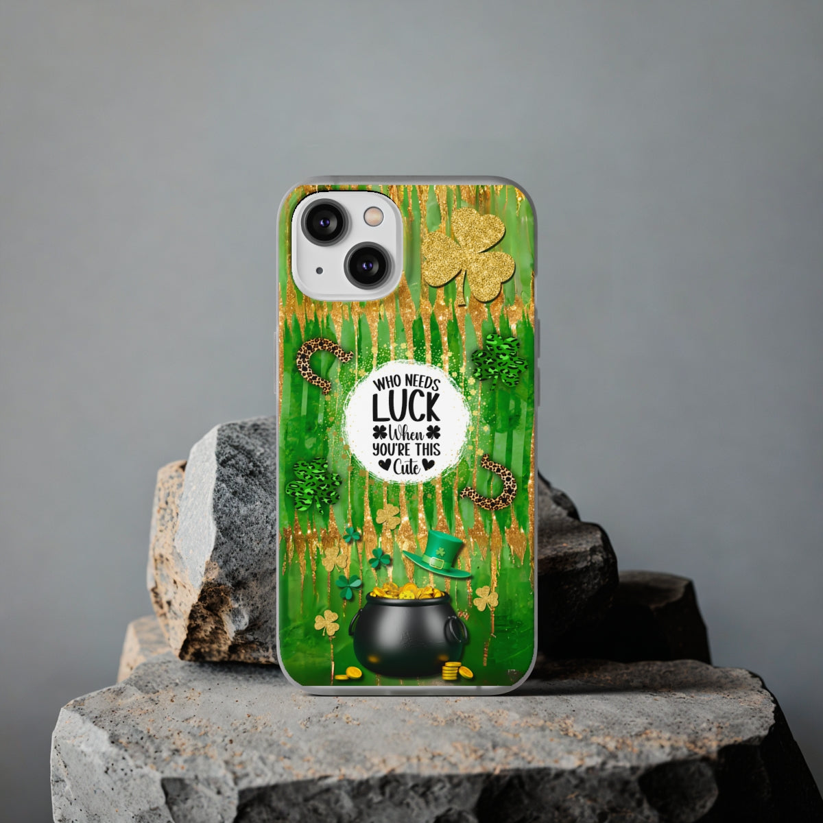 Luck of the Irish Phone Case - Samsung s10 - s23 Ultra, iPhone 7 - 14 Pro Max