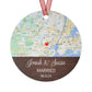 Married Map Ornament