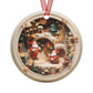 3D Christmas Gnomes Plaque and Ornament
