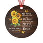 Sunflower In Remembrance Ornament