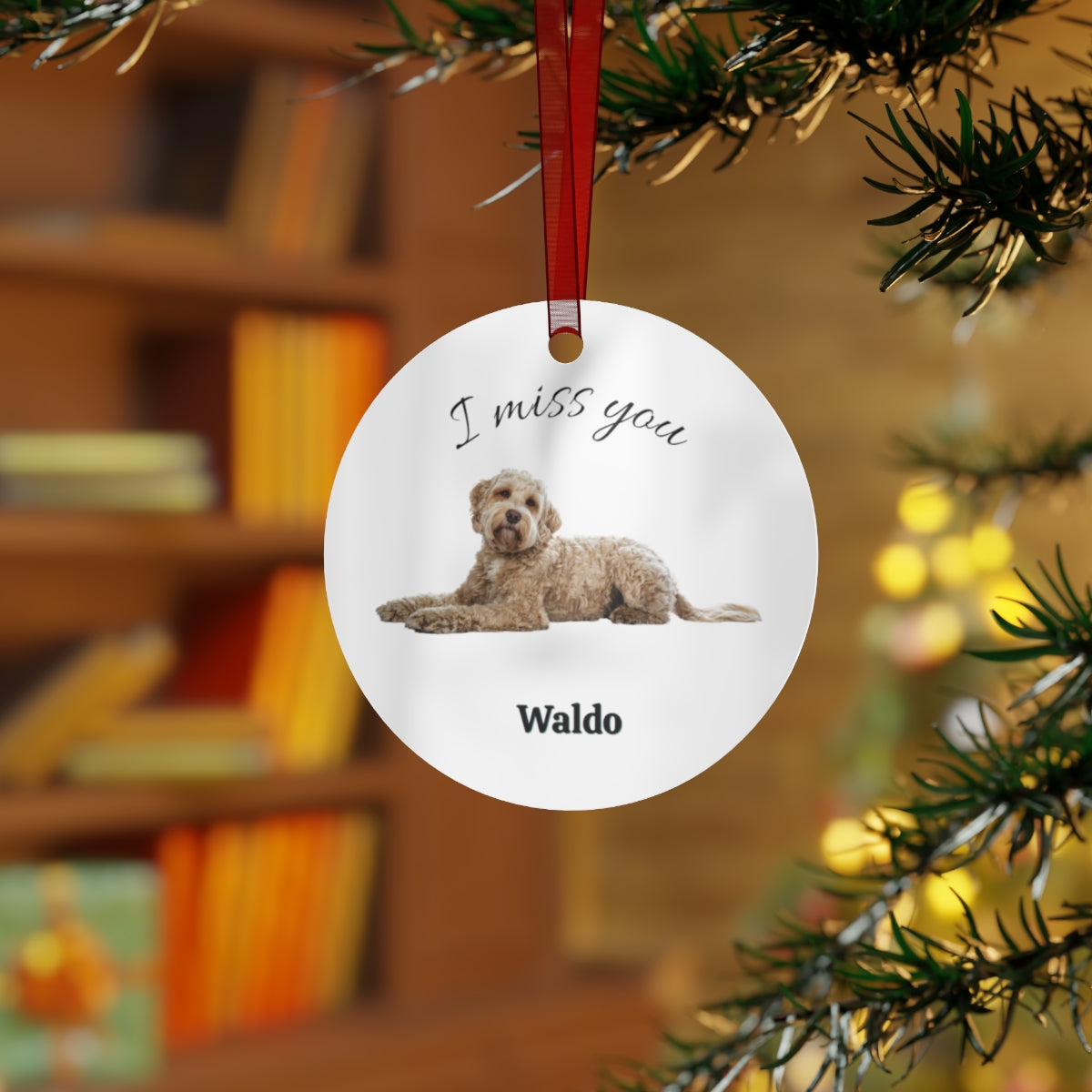 Personalized Pet Ornament with Photo